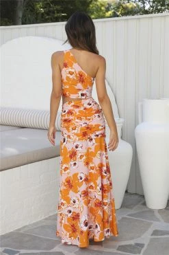 HELLO MOLLY Flourishing Soul Maxi Skirt Multi Skirts