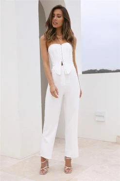 Hot Sale 𧨠Hello Molly Craving Us Pants White π 8 Hello Molly Craving Us Pants White