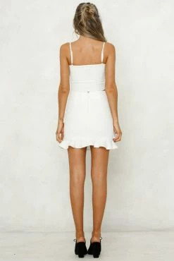 Hello Molly No Tears Left Skirt White