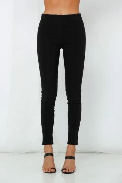 Hello Molly Breathe Again Pants Black