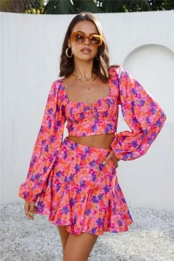 Hello Molly Head Over Heels Skirt Floral