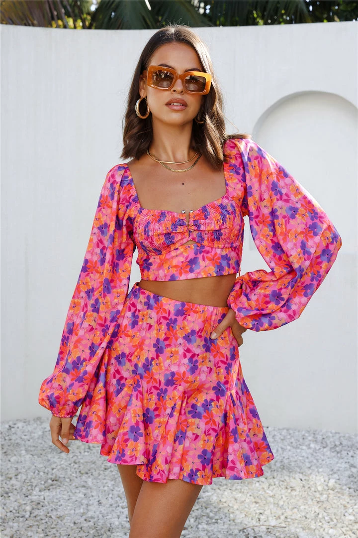 Brand new π Hello Molly Head Over π Heels π Skirt Floral π 3 Hello Molly Head Over Heels Skirt Floral