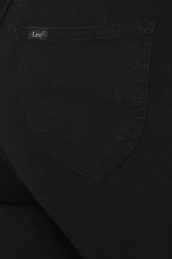 Pants Lee High Licks Skinny Jeans Black Gold