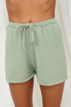 Hello Molly Flight Mode Shorts Sage