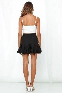 Hello Molly Live For Danger Skirt Black