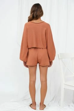 Hello Molly Flight Mode Shorts Tan