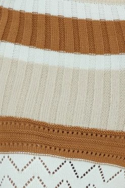 Hello Molly Love These Vibes Midi Skirt Camel