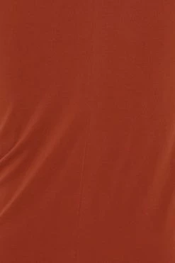 Hello Molly Walls Down Midi Skirt Chocolate