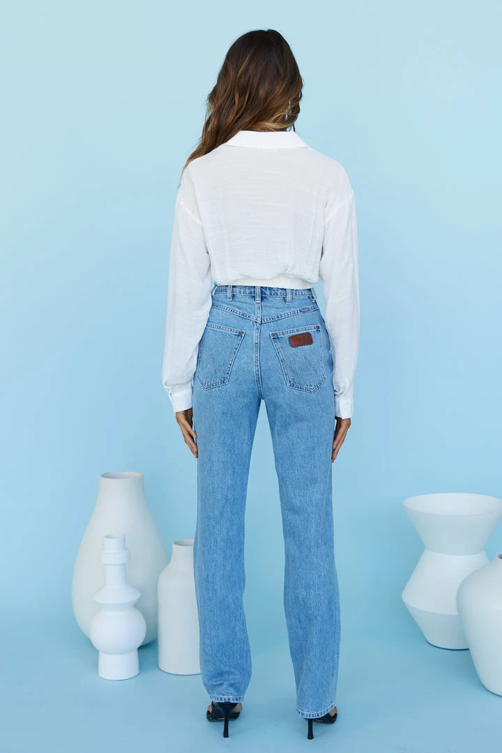 Outlet β WRANGLER Lita Straight Hempress π Jeans βοΈ 5 WRANGLER Lita Straight Hempress Jeans