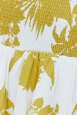 Hello Molly Skirts Sunkissed Smiles Skirt Mustard