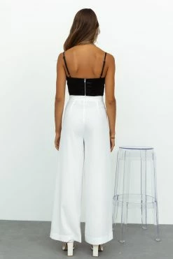 Hello Molly Sets & Co-ords So Magnetic Crop Black