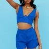 RUNAWAY Amity Top Royal Blue