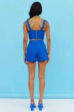 RUNAWAY Amity Top Royal Blue