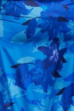 Hello Molly Skirts Need One Dance Maxi Skirt Blue