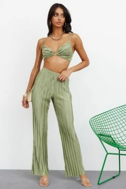 Hello Molly Loco Baby Crop Green