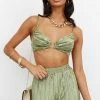 Hello Molly Loco Baby Crop Green
