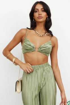 Hello Molly Loco Baby Crop Green