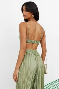 Hello Molly Loco Baby Pants Green