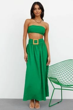 Hello Molly Iconic Revival Maxi Skirt Green Sets & Co-ords