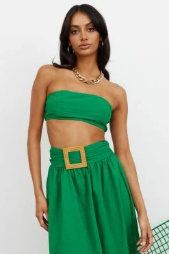 Hello Molly Iconic Revival Maxi Skirt Green Sets & Co-ords