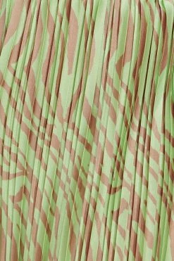 Hello Molly Sets & Co-ords Loveline Crop Top Green