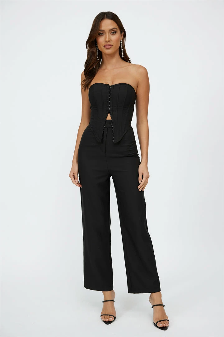 Outlet π Hello Molly Craving Us Pants Black π 4 Hello Molly Craving Us Pants Black