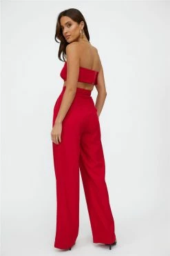 Hello Molly Blind Love Pants Red