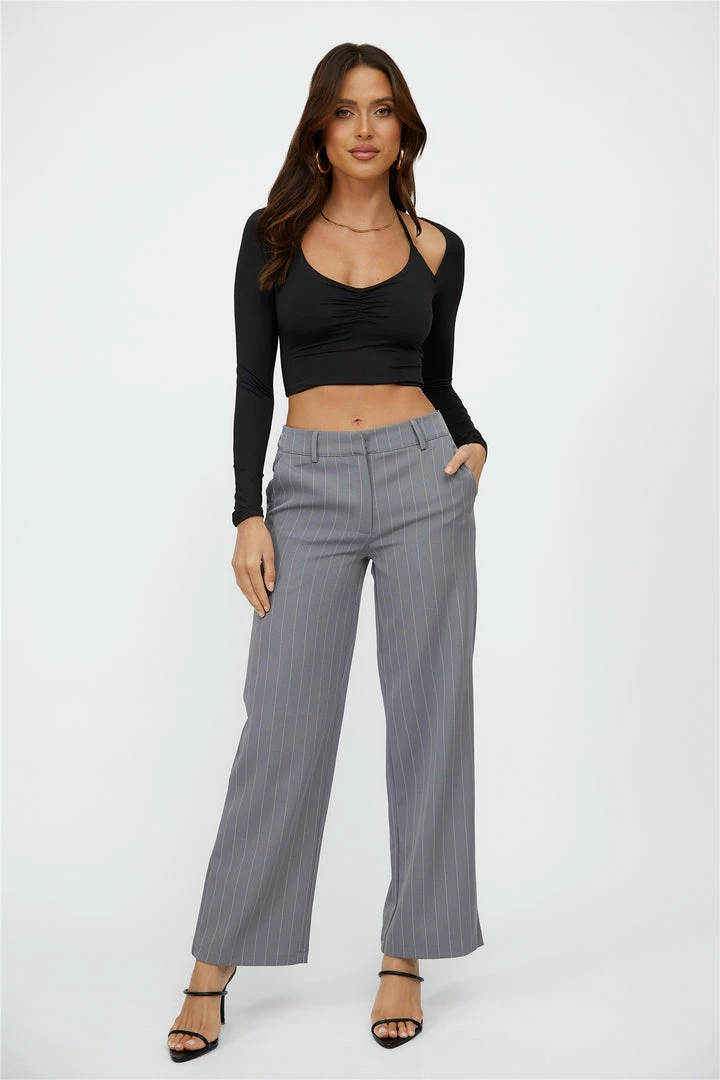 Outlet π₯ Hello Molly Taking Time Crop Black π₯ 4 Hello Molly Taking Time Crop Black