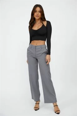 Outlet π₯ Hello Molly Taking Time Crop Black π₯ 13 Hello Molly Taking Time Crop Black