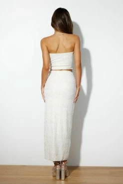 Hello Molly Skirts Magic Love Midi Skirt BEIGE