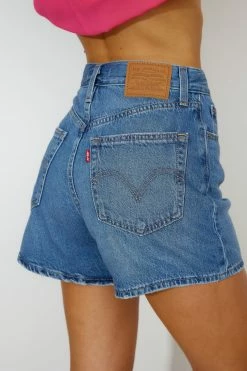 Levi's LEVIS High Waisted Loose Shorts Link In Bio Short