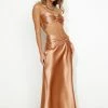 Hello Molly Keep Living Large Maxi Skirt Bronze
