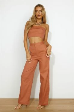 Hello Molly First Move Pants WALNUT