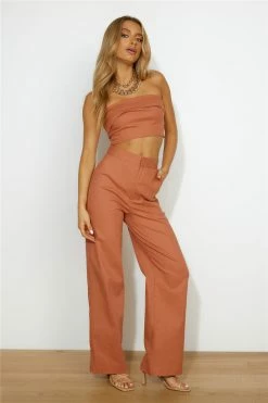 Hello Molly First Move Pants WALNUT