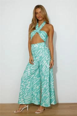 Hello Molly Spill Secrets Pants Sage