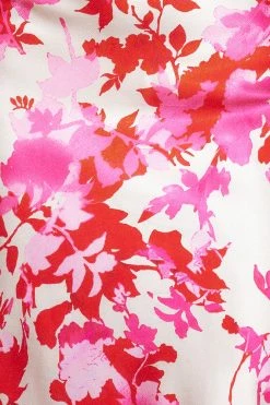 Hello Molly Skirts Fabulous Guest Midi Skirt PINK