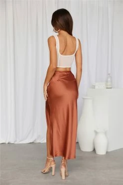 Cheapest π Hello Molly π Skirts Secret Tune Maxi π Skirt Brown π 13 Hello Molly Skirts Secret Tune Maxi Skirt Brown