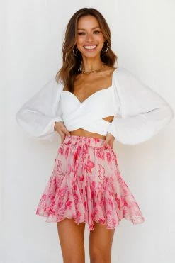 Hello Molly Swish It Skirt Pink