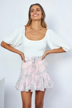 Hello Molly Skirts Favourite Track Skirt Pink