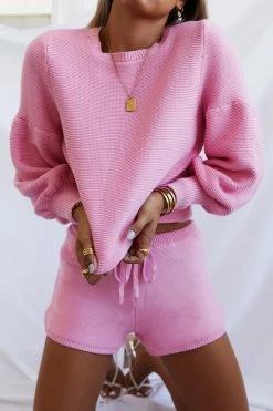 Hello Molly Silly Games Shorts Hot Pink