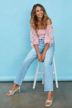 RIDERS BY LEE Dad Jeans Bright Side Blue