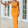 Hello Molly Teenage Fever Maxi Skirt Orange Skirts