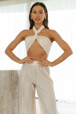 Hello Molly Set Heart Crop Cream