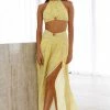 Hello Molly Boldest Move Maxi Skirt Yellow