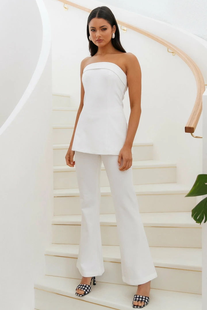 Flash Sale ๐ฏ Sets & Co-ords RUNAWAY Pedro Top White ๐ 5 Sets & Co-ords RUNAWAY Pedro Top White