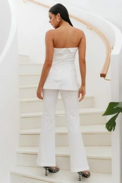 Flash Sale ๐ฏ Sets & Co-ords RUNAWAY Pedro Top White ๐ 15 Sets & Co-ords RUNAWAY Pedro Top White