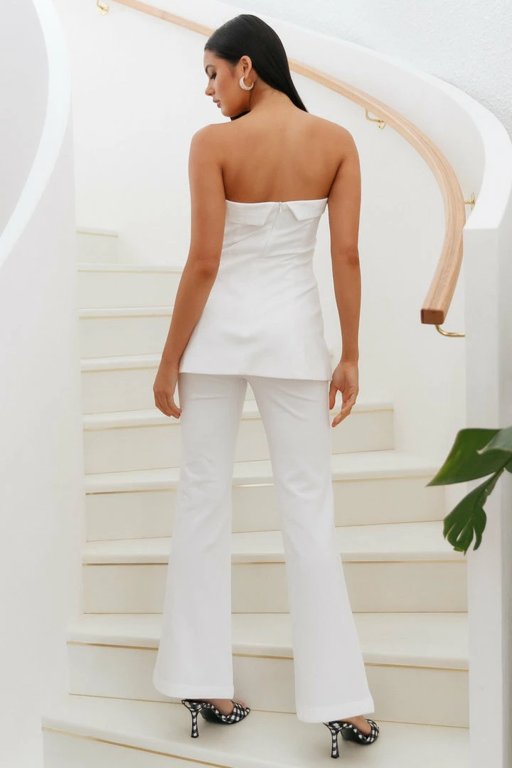 Flash Sale ๐ฏ Sets & Co-ords RUNAWAY Pedro Top White ๐ 9 Sets & Co-ords RUNAWAY Pedro Top White