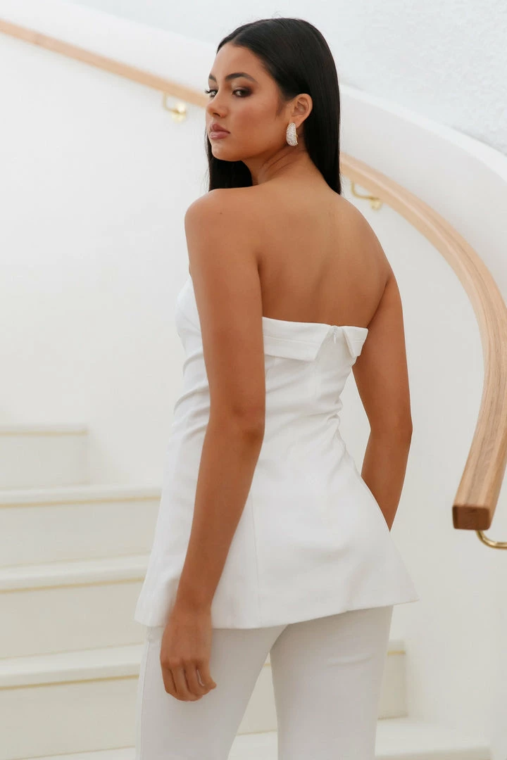 Flash Sale ๐ฏ Sets & Co-ords RUNAWAY Pedro Top White ๐ 8 Sets & Co-ords RUNAWAY Pedro Top White