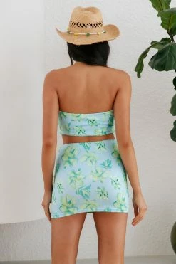 Hello Molly Perfect Execution Crop Blue