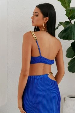 Wholesale π Hello Molly Make Me Feel Crop Blue π€© 14 Hello Molly Make Me Feel Crop Blue